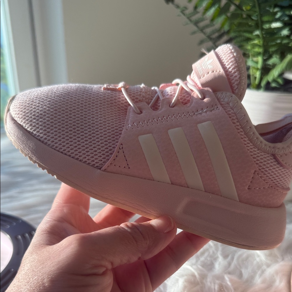 Adidas Kids Light Pink Sneakers